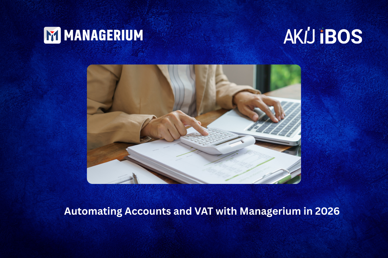 FB cover image promoting Managerium ERP solutions