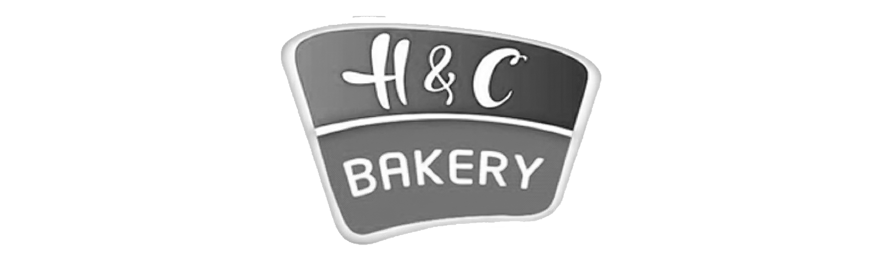 H&C Bakery logo featuring stylized letters and a curved design