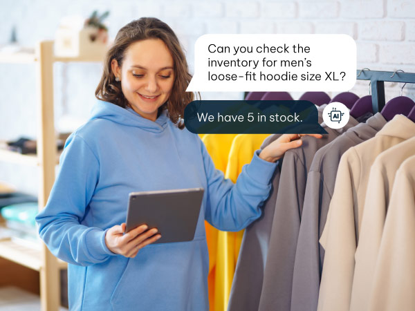 Automate inventory checks with conversational ai