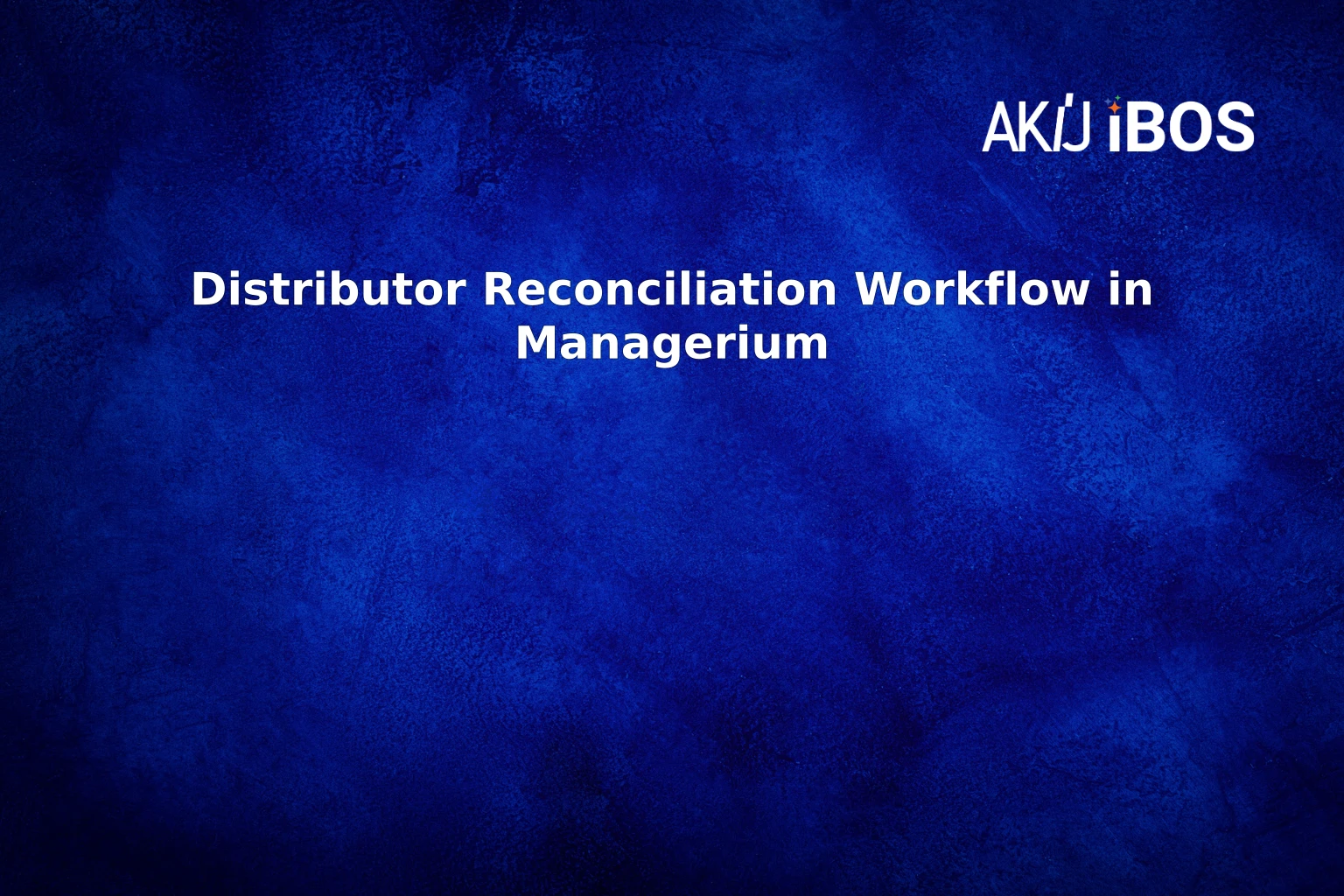 Featured image illustrating the distributor reconciliation workflow process