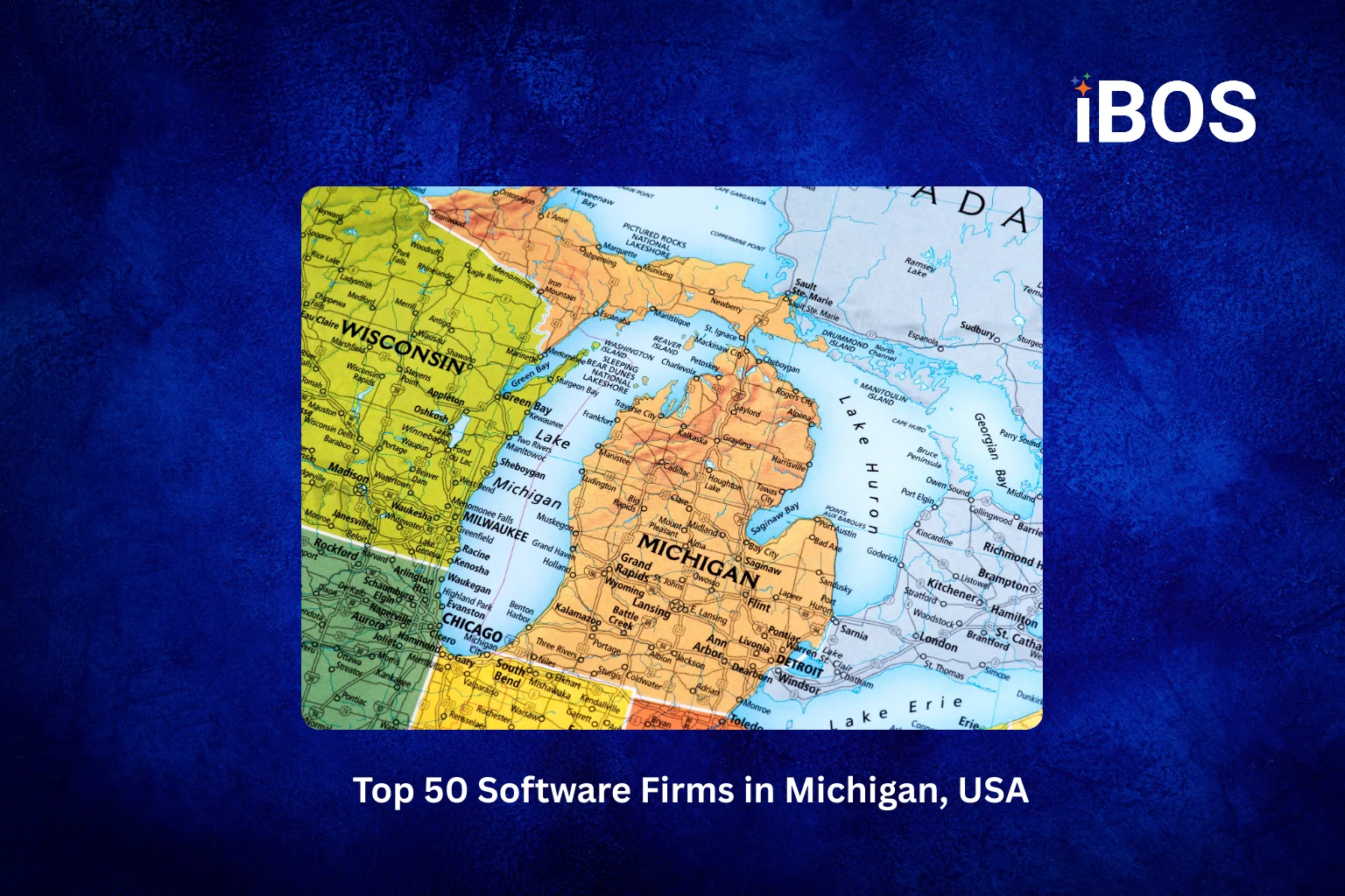 Top 50 Software Firms in Michigan infographic