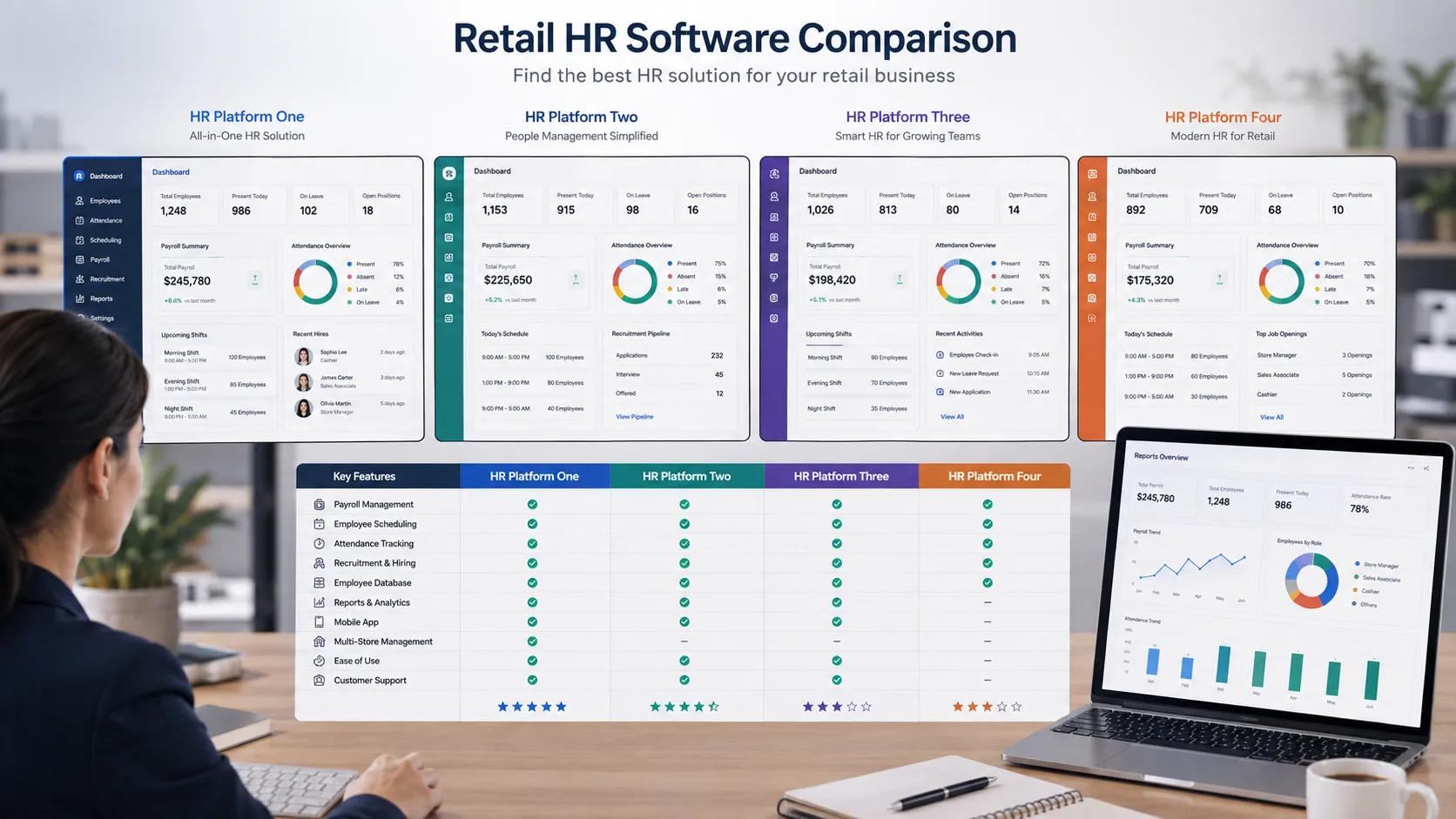 Best HR Software for Retail in 2026: HRMS, Payroll & Workforce Solutions 2 Best HR Software for Retail in 2026